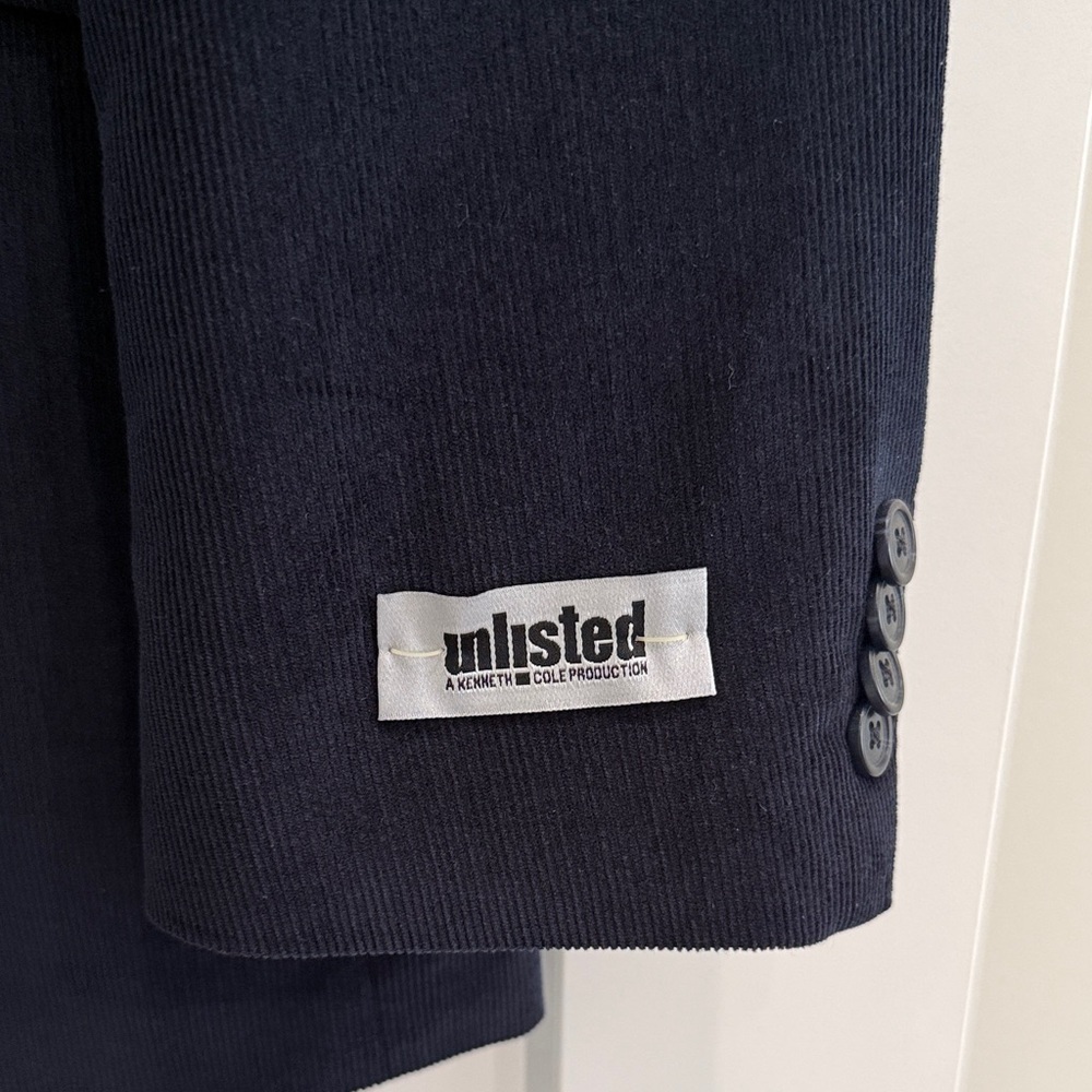 NWT Men's Navy Corduroy Blazer​ - Picture 3 of 5